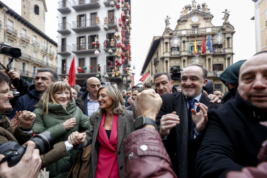 Fotos de la moción de censura en el Ayuntamiento de Pamplona.