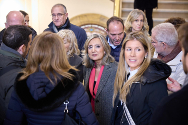 Imágenes de la moción de censura y nombramiento de Joseba Asiron como alcalde de Pamplona./