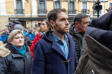 Imágenes de la moción de censura y nombramiento de Joseba Asiron como alcalde de Pamplona./