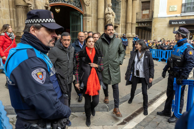 Imágenes de la moción de censura y nombramiento de Joseba Asiron como alcalde de Pamplona./