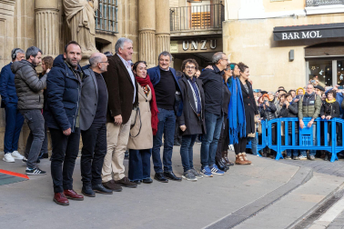 Imágenes de la moción de censura y nombramiento de Joseba Asiron como alcalde de Pamplona./