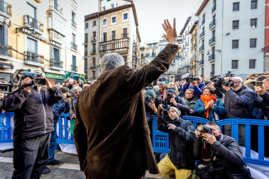 Imágenes de la moción de censura y nombramiento de Joseba Asiron como alcalde de Pamplona./