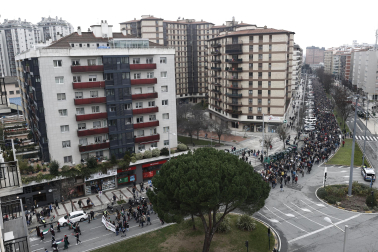 Fotos de la manifestación de Pamplona en apoyo al pueblo palestino ante los ataques de Israel. /