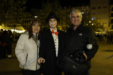 Foto de los disfraces de la Nochevieja 2023 en Pamplona./