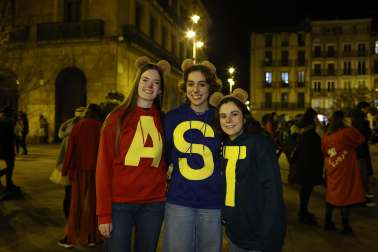 Foto de los disfraces de la Nochevieja 2023 en Pamplona./