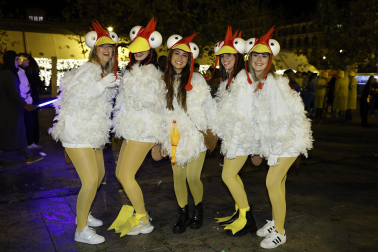 Foto de los disfraces de la Nochevieja 2023 en Pamplona./