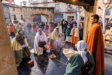Misterio de los Reyes Magos de Sangüesa 2024.