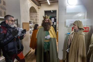 Misterio de los Reyes Magos de Sangüesa 2024.