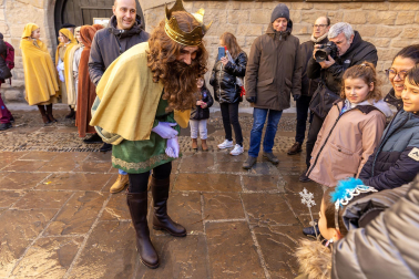 Misterio de los Reyes Magos de Sangüesa 2024.