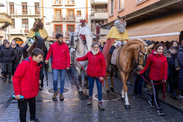 Misterio de los Reyes Magos de Sangüesa 2024.