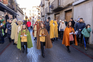 Misterio de los Reyes Magos de Sangüesa 2024.