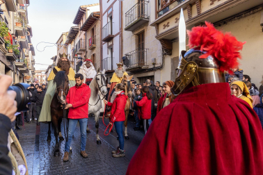 Misterio de los Reyes Magos de Sangüesa 2024.