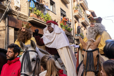Misterio de los Reyes Magos de Sangüesa 2024.