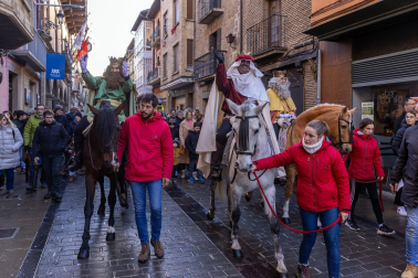 Misterio de los Reyes Magos de Sangüesa 2024.