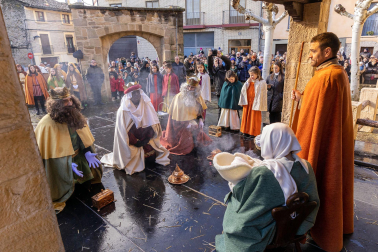 Misterio de los Reyes Magos de Sangüesa 2024.