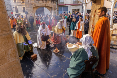 Misterio de los Reyes Magos de Sangüesa 2024.