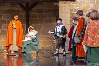Misterio de los Reyes Magos de Sangüesa 2024.