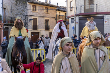 Misterio de los Reyes Magos de Sangüesa 2024.