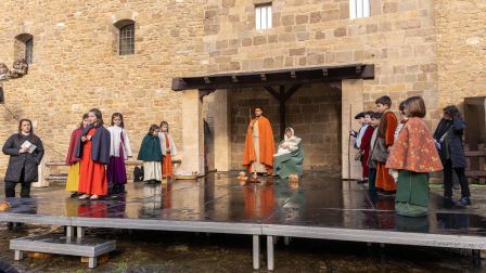 Misterio de los Reyes Magos de Sangüesa 2024.