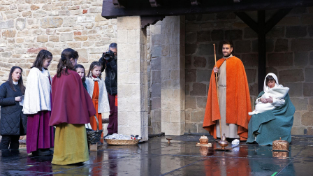 Misterio de los Reyes Magos de Sangüesa 2024.