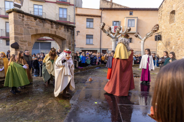 Misterio de los Reyes Magos de Sangüesa 2024.