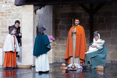 Misterio de los Reyes Magos de Sangüesa 2024.
