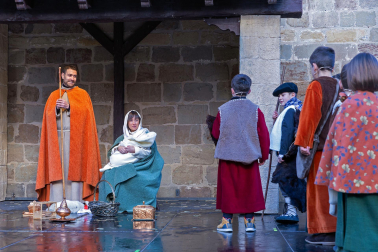 Misterio de los Reyes Magos de Sangüesa 2024.