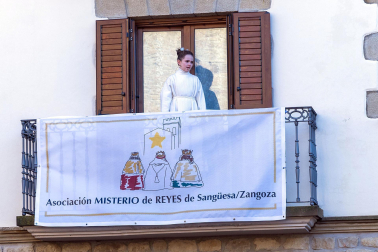 Misterio de los Reyes Magos de Sangüesa 2024.