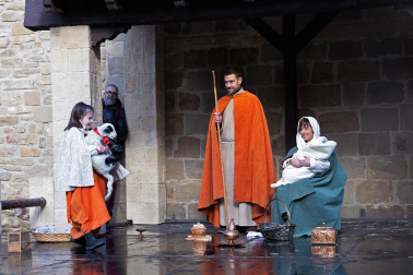 Misterio de los Reyes Magos de Sangüesa 2024.