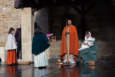 Misterio de los Reyes Magos de Sangüesa 2024.