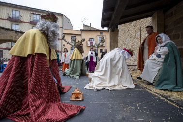 Misterio de los Reyes Magos de Sangüesa 2024.