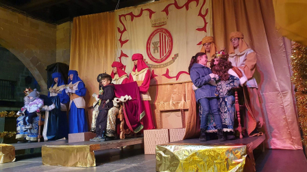 Misterio de los Reyes Magos de Sangüesa 2024.