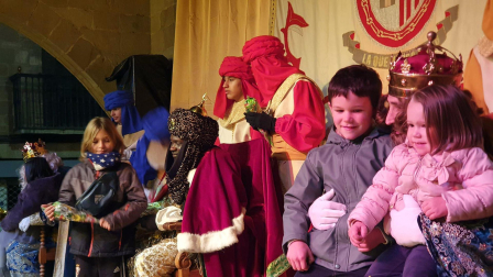 Misterio de los Reyes Magos de Sangüesa 2024.
