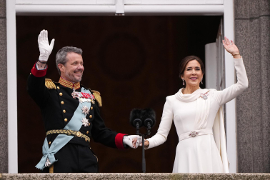 Proclamación de Federico X como rey de Dinamarca.
