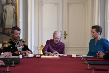 Proclamación de Federico X como rey de Dinamarca.