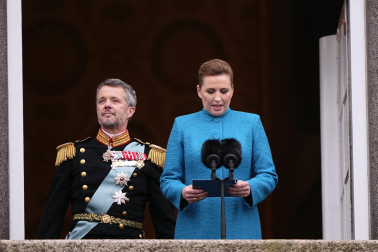 Proclamación de Federico X como rey de Dinamarca.