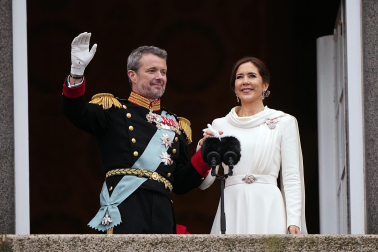 Proclamación de Federico X como rey de Dinamarca.
