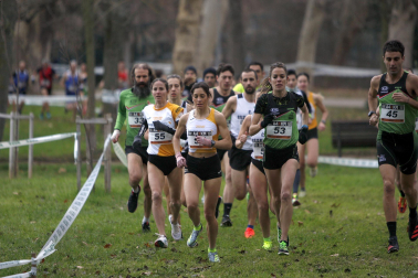 Campeonato Navarro de Cross 2024 en Estella.