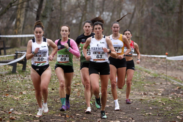 Campeonato Navarro de Cross 2024 en Estella.