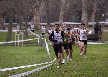 Campeonato Navarro de Cross 2024 en Estella.