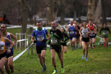 Campeonato Navarro de Cross 2024 en Estella.