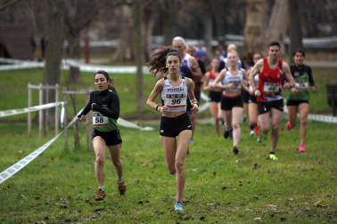 Campeonato Navarro de Cross 2024 en Estella.
