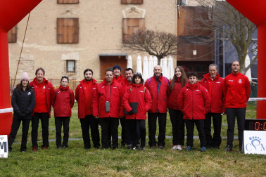 Campeonato Navarro de Cross 2024 en Estella.