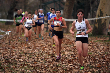 Campeonato Navarro de Cross 2024 en Estella.