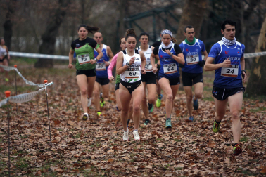 Campeonato Navarro de Cross 2024 en Estella.