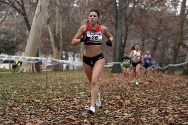Campeonato Navarro de Cross 2024 en Estella.