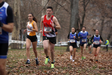 Campeonato Navarro de Cross 2024 en Estella.