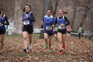 Campeonato Navarro de Cross 2024 en Estella.