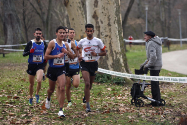 Campeonato Navarro de Cross 2024 en Estella.