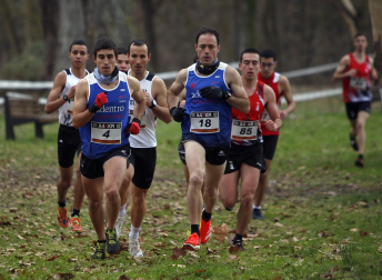 Campeonato Navarro de Cross 2024 en Estella.